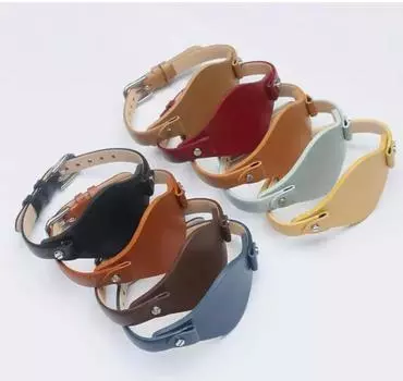 8 мм для Fossil ES3077 ES2830 ES3262 ES3060 ремешок для часов из натуральной кожи Silver clasp чёрный