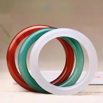 8 мм натуральный цветной агатовый браслет модный амулет агатовый браслет нефритовый женский подарок 56-58mm