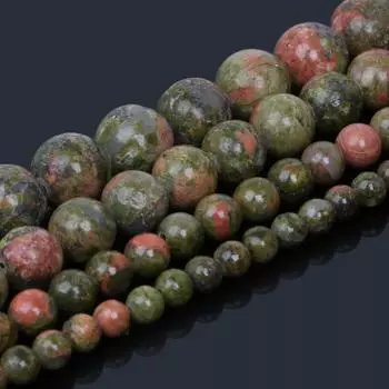 8 мм натуральный цветок зеленые камни свободные круглые кварцевые бусины для изготовления ювелирных изделий DIY браслет ожерелье серьги about 8mm 48pcs