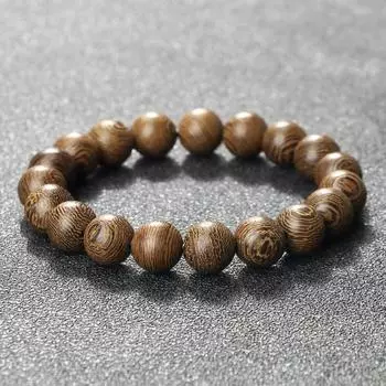 8 мм натуральный деревянный браслет с бусинами тибетский буддийский четки браслеты ручной работы для мужчин и женщин йога медитация молитва бисерные украшения подарки
