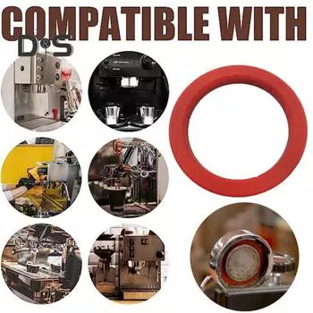 8 мм простая установка силиконовое паровое кольцо с групповой головкой термостойкое профессиональная кофеварка для эспрессо паровое кольцо для эспрессо-машины с групповой головкой E61 красный