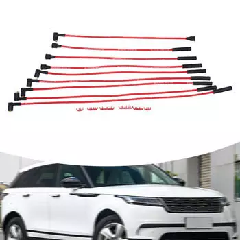 8 мм провода свечей зажигания 9 шт. для запасных частей Land Rover легко устанавливаются