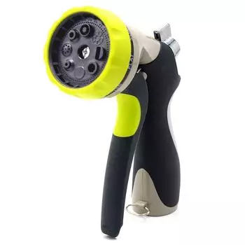 8 моделей с цинковой ручкой, садовые насадки для шланга, водяной пистолет, спринклерный опрыскиватель, пистолет для орошения сада и газона