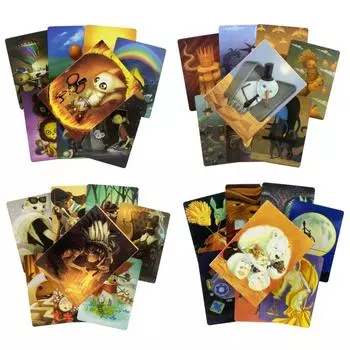 8 наборов/партий игровых карт 8 стилей Tell Story Cards Game Высококачественная настольная колода для детей Daydreams Memories Revelations Expansion