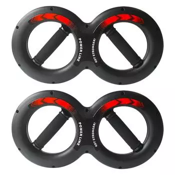 8-образный силовой тренажер для предплечий Многофункциональное фитнес-оборудование для домашнего спортзала 5kg чёрный