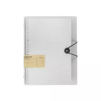 8 отверстий Обложка для блокнота на кольцах Внутренняя обложка Папка-обложка формата А4 Обложка для блокнота формата А5/В5/А4 Путешествия B5