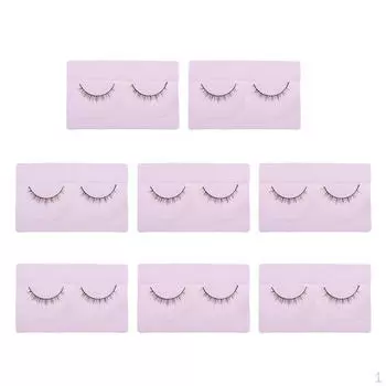 8 пар 1: 4 Масштабные куклы-девочки Нежные накладные аксессуары Детский подарок