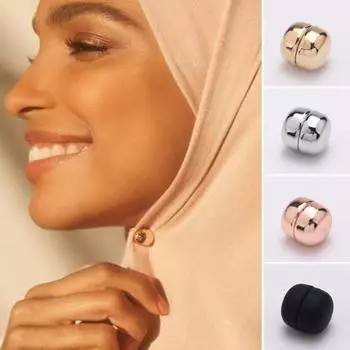 8 пар магнитов для платков без булавок магниты для платков магнитные булавки для платков шаль золотистый