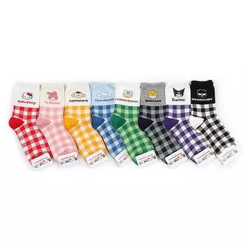 (8 пар) Официально лицензированные носки Sanrio Hello kitty my melody cinnamoroll LR18 M