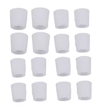 8 пар силиконовых накладок на пальцы ног для мужчин и женщин, облегчающих боль, протектор для пальцев ног от мозолей, молотковых пальцев