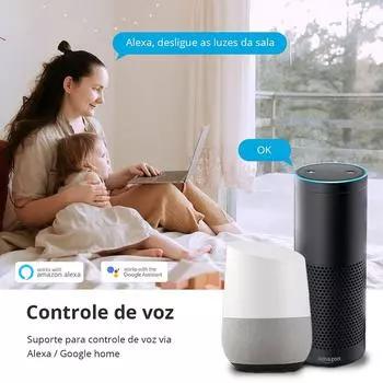 8 портов WiFi Tuya Smart Brazil Power Plug 4 розетки 4 USB-разъема для зарядки Alexa Google Home Voice Assistant Одиночный таймер Brazil Power Plug