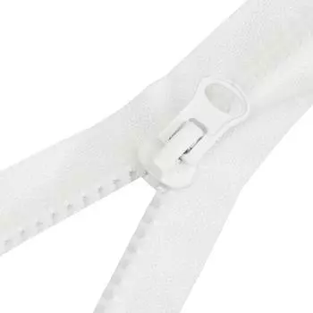 #8 ремонтный комплект смоляная молния двусторонняя открытая куртка с двойным слайдером пальто длинная молния аксессуары для одежды 50cm