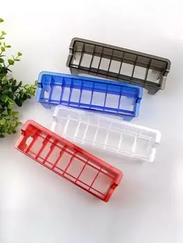 8-секционный держатель для машинки для стрижки волос, ящик для хранения, универсальная машинка для стрижки волос, держатель для инструментов для укладки волос в салоне, аксессуары чёрный