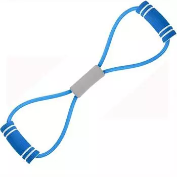 8-shaped Tension Belt With Handles, Elastic Yoga Resistance Band, Chest Expansion Belt For Arm & Leg Stretching, Workout, Yoga, Pilates