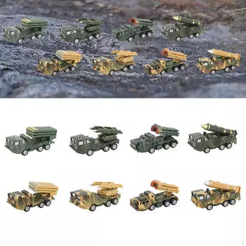 8 шт. 1/64 Миниатюрные модели грузовиков, Коллекция развивающих игрушек для мини-автомобилей, Игрушечный транспорт,