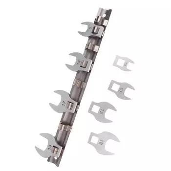 8 шт. 3/8-дюймовый приводной гаечный ключ с открытым зевом 10–19 мм 8PCS