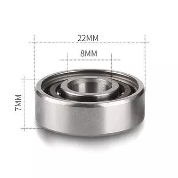 8 шт. 608 подшипник Ilq-11 Longboard Speed роликовые коньки подшипник колеса скейт скутер as the picture