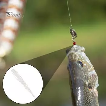 8 шт. 8 см/2 г мягкий червь приманка поверхностная обратная нить эластичный червь бионический искусственный пиявка приманка для соленой воды пресноводные принадлежности для ловли окуня I