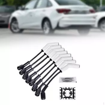 8 шт. 9070C провода свечи зажигания для Chevy 4.8L 5.3L 6.0L LS3 LS7 LT R1R7