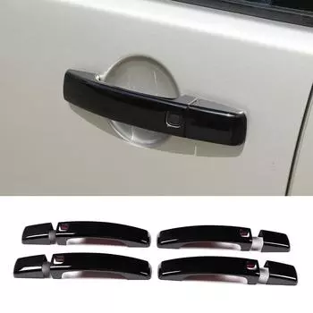 8 шт. ABS хромированная дверная ручка накладка для Range Rover Sport/Land Rover LR4 Discovery 4/Freelander 2/с 4 Smart Without logo-Gloss