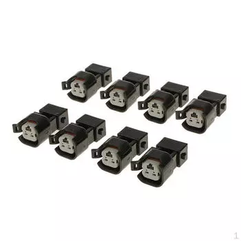 8 шт. Адаптеры для подключения EV6 и EV1 к инжекторным разъемам