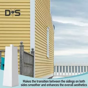 8 шт., алюминиевые уголки для сайдинга, нержавеющие, устойчивые к коррозии, высокопрочные, белого цвета, гладкий сайдинг, алюминиевые угловые накладки, угловые заглушки белый