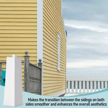 8 шт., алюминиевые уголки для сайдинга, нержавеющие, устойчивые к коррозии, высокопрочные, белого цвета, гладкий сайдинг, алюминиевые угловые накладки, угловые заглушки белый