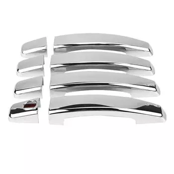 8 шт. хромированная гальваническая накладка на дверную ручку автомобиля для 2008-2016 гг.