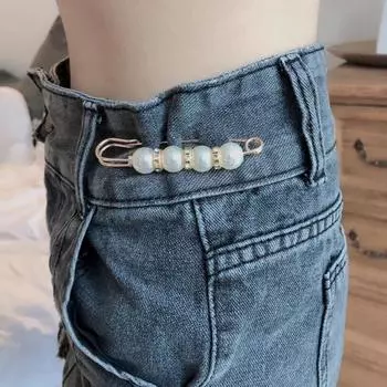 8 шт., булавка с искусственным жемчугом, пряжка на талии, элегантная брошь, аксессуары для одежды для женщин C