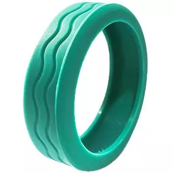 8 шт. Чехлы на тихие колеса для багажа, однотонные резиновые протекторы для колес чемодана, снижающие шум, просты в установке для путешествий зелёный