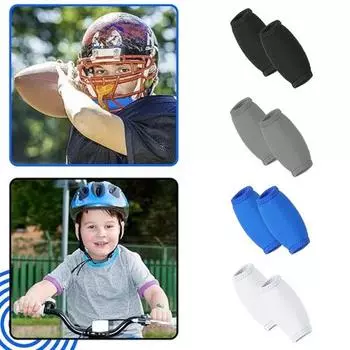 8 шт. чехол для подбородка для футбольного шлема, накладка на подбородок для футбольного шлема, спортивные аксессуары для молодежи и взрослых, упражнения чёрный