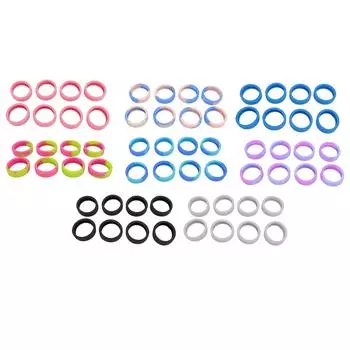 8 шт. чехол на колесах чемодана для переноски силиконовый бесшумный протектор Type 3