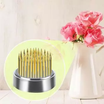 8 шт. Цветочные лягушки Kenzans Круглые цветочные булавки-лягушки