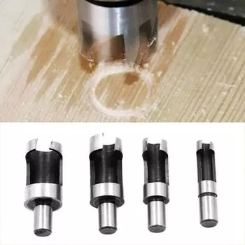 8 шт., деревянная пробка, износостойкая углеродистая сталь высокой твердости, деревянная пробка, резак, дрель, режущий инструмент для домашнего использования