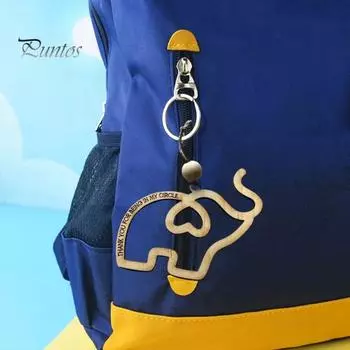 8 шт. Деревянный кулон в виде слона Спасибо за то, что вы в моем кругу Украшения в виде слона с карточками с историями Дружба Украшения для сестричества Подарок для 8pcs