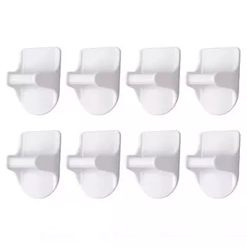 8 шт. держатель для бутылок с распылителем ABS экономит место прочная клейкая вешалка для бутылок с распылителем для домашних шкафов