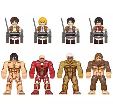 8 шт. Детские строительные фигурки Игрушки Мелкие частицы Строительные аксессуары Фигурки One Size