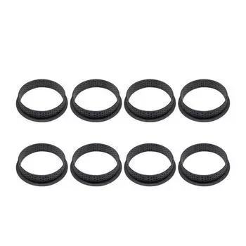 8 шт. DIY кольцо для пирога силиконовая форма инструменты для торта французский десерт формы для выпечки резак круглой формы инструмент для украшения перфорированный мусс