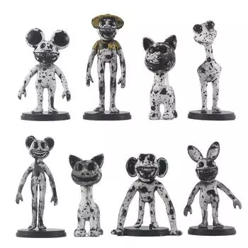 8 шт. фигурок Zoonomaly для фанатов игры, фигурки ужасов, украшения для вечеринки
