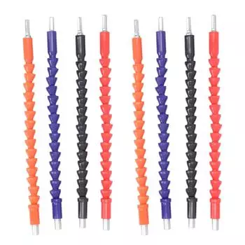 8 шт. Гибкие удлинительные биты вала 295 мм Гибкие шестигранные сверла с мягким валом для корпуса компьютера Elec