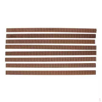 8 шт., гитарные переплеты, инкрустация в полоску, край гитары