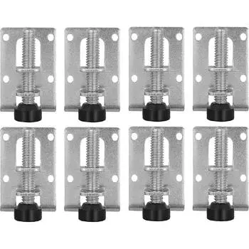 8 шт. Heilwiy, регулируемые мебельные ножки из нержавеющей стали, регулируемые по высоте, подарок 8pcs