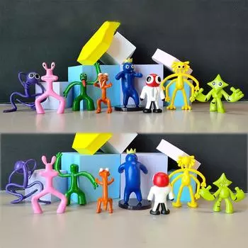 8 шт. Игровые фигурки ёжиков, 6 шт., 2,4 , высокие фигурки, набор игрушек, идеальные детские подарки, украшение для торта, ручная работа, модель куклы