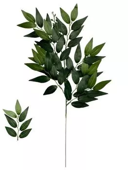 8 шт. искусственное зеленое растение, поддельные листья эвкалипта, цветочная композиция, аксессуары, свадебное украшение для дома, искусственные растения