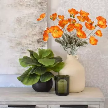 8 шт. искусственных цветов маковые растения искусственные маки цветы шелковые маки искусственные цветы оптом для украшения дома цветочная композиция свадебный букет белый