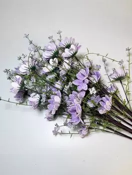 8 шт. искусственных цветов, растений, подсолнечника, искусственная маленькая ромашка, красочная маленькая ромашка, пенопластовая хризантема для дома, сада, свадьбы, украшения для вечеринки своими руками красный