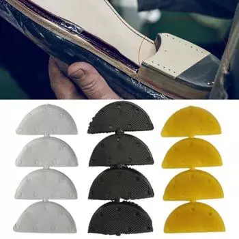 8 шт., износостойкие, устойчивые к истиранию многофункциональные компактные ботинки, туфли на каблуках, накладки для ремонта, сменная пластина для бытовых принадлежностей чёрный