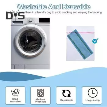 8 шт. износостойкие высокоабсорбирующие моющиеся многоразовые насадки из микрофибры для глубокой очистки для швабры irobot Braava Jet M6 8Pcs