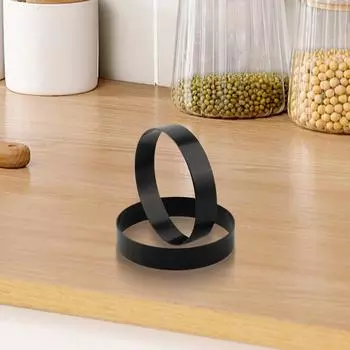 8 шт. Кольца для приготовления яиц из нержавеющей стали, утолщенные формы для блинов - для жарки яиц, антипригарные формы для приготовления яиц, кухонные принадлежности CHINA