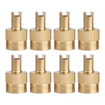 8 шт. колпачок вентиля обода с инструментом для удаления сердечника колпачок вентиля шины колеса из меди